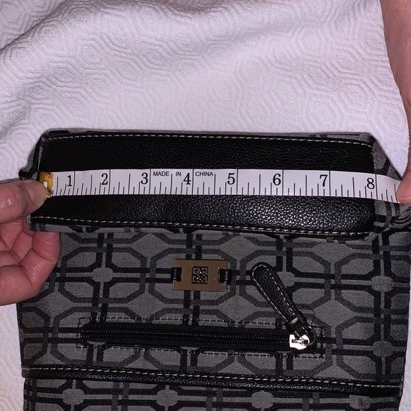 Black & Gray Patterned Crossbody - Picture 14 of 14